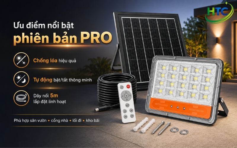 Đèn pha năng lượng mặt trời