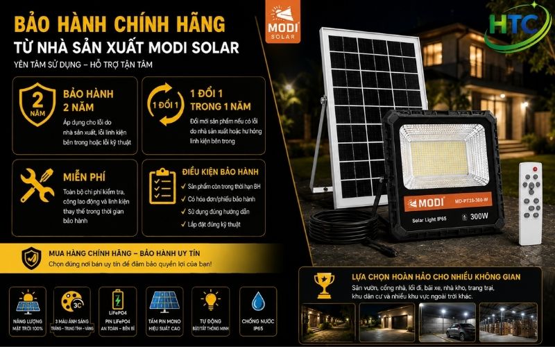 Đèn pha năng lượng mặt trời