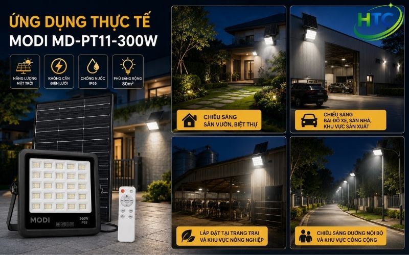 Đèn pha năng lượng mặt trời