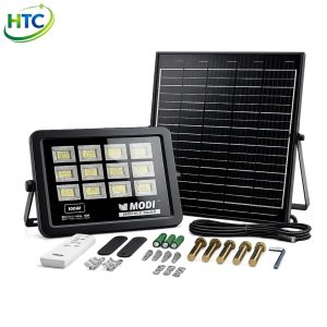Đèn pha năng lượng mặt trời MD-PT01-200-W WH
