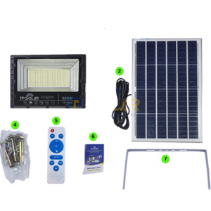 Đèn pha báo pin ngoài MTSolar – 500W